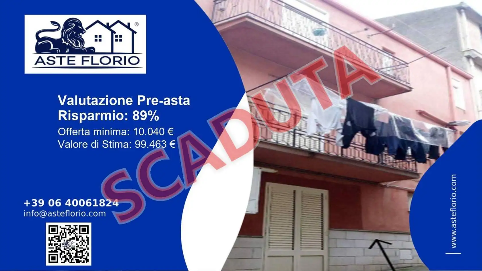 Appartamento in asta a Corleone
