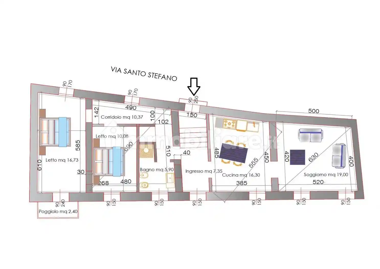 Appartamento in vendita a Monselice