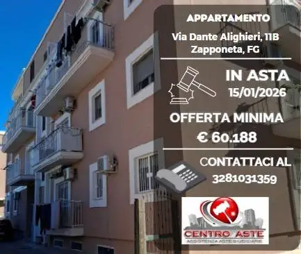 Appartamento in asta a Zapponeta