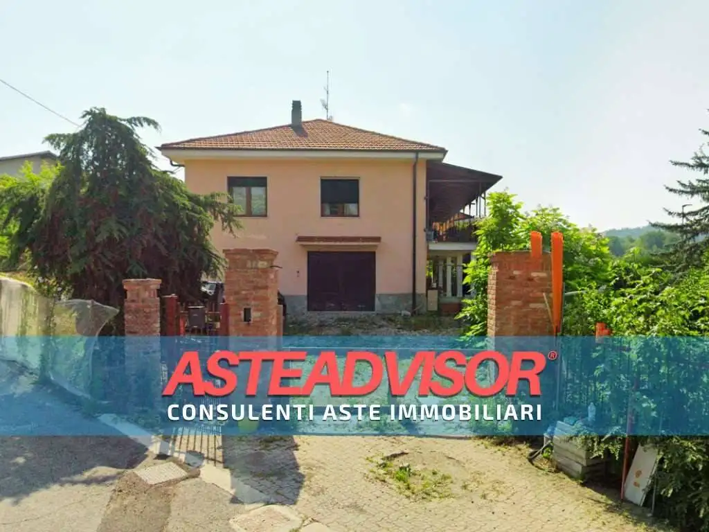 Villa in asta a Rivalba