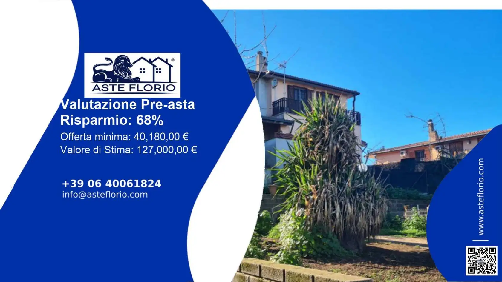 Villa in asta a Ardea