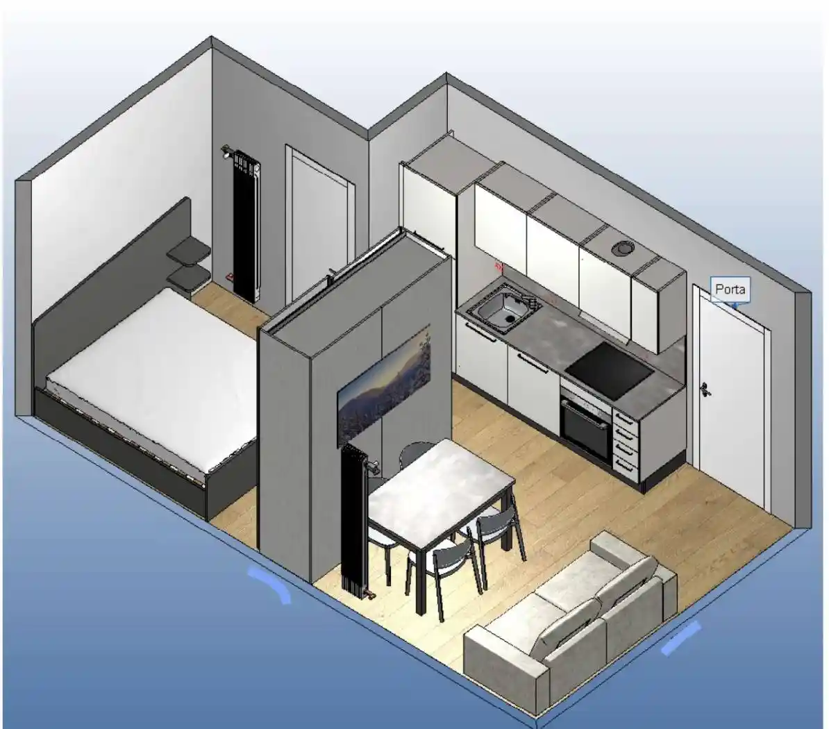 Monolocale corso di Porta Romana 103, Quadronno - Crocetta, Milano - foto 2