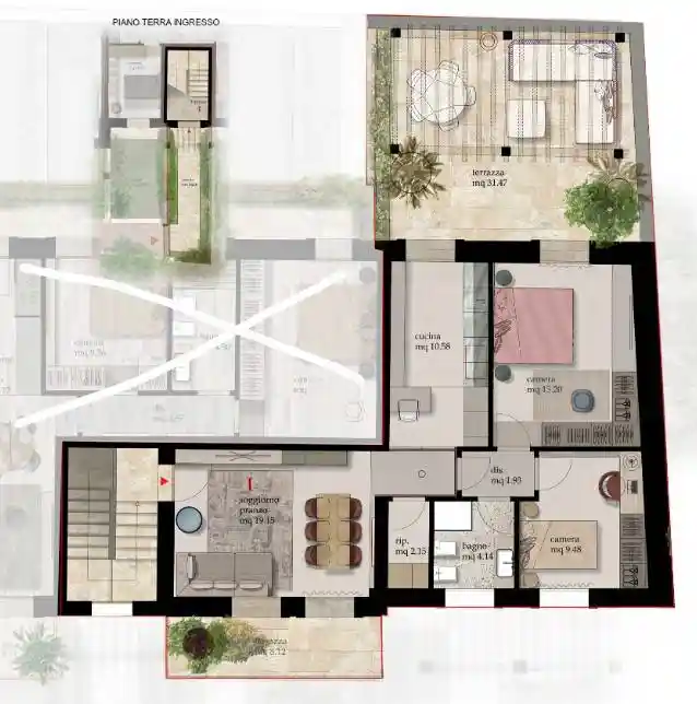 Appartamento in vendita a Cascina
