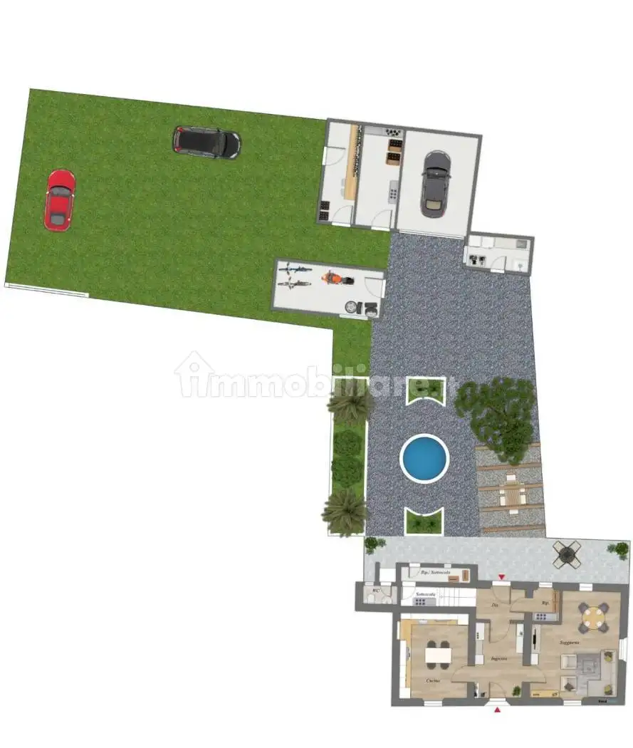 Villetta a schiera in vendita a Cascina