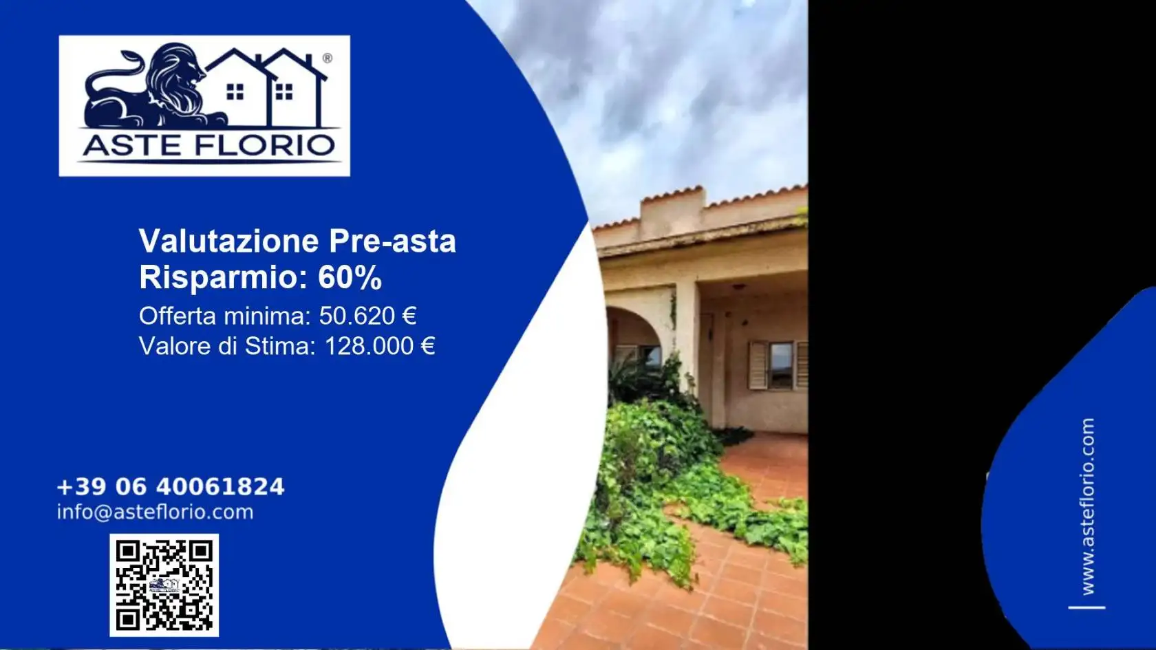 Villa in asta a Mazara del Vallo