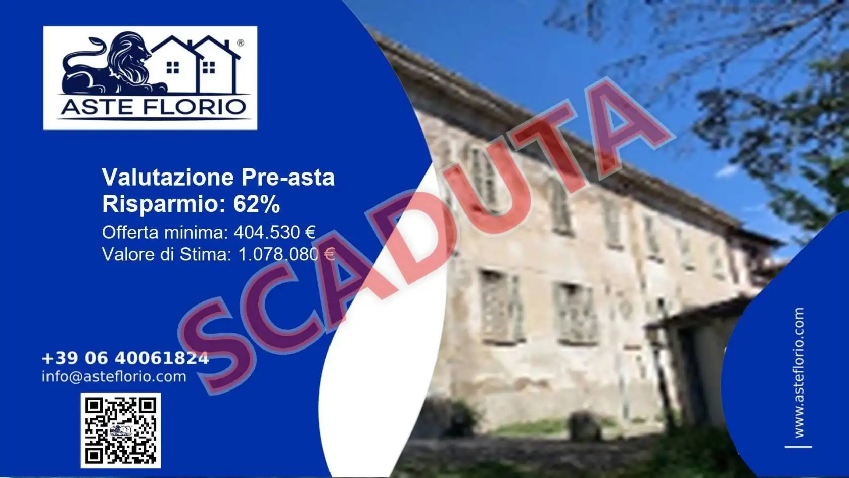 Villa in asta a Verderio