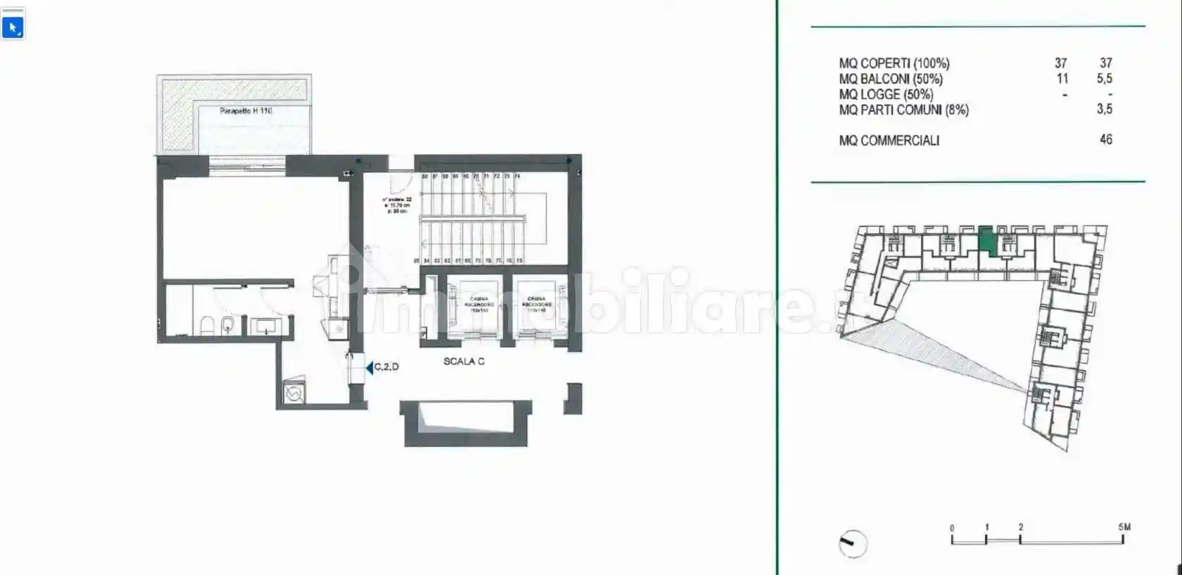Appartamento in affitto a Milano