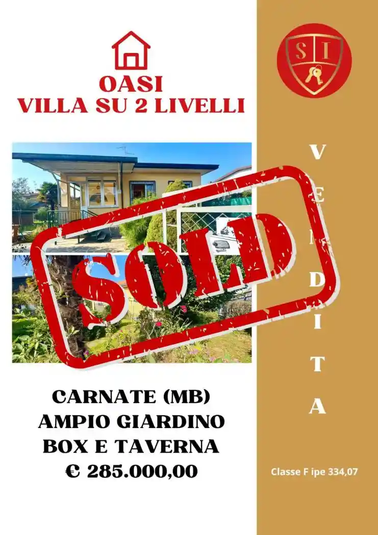 Villa in vendita a Carnate