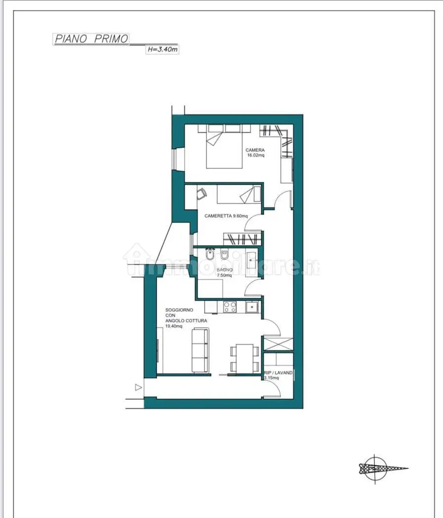 Apartment in vendita a Milan