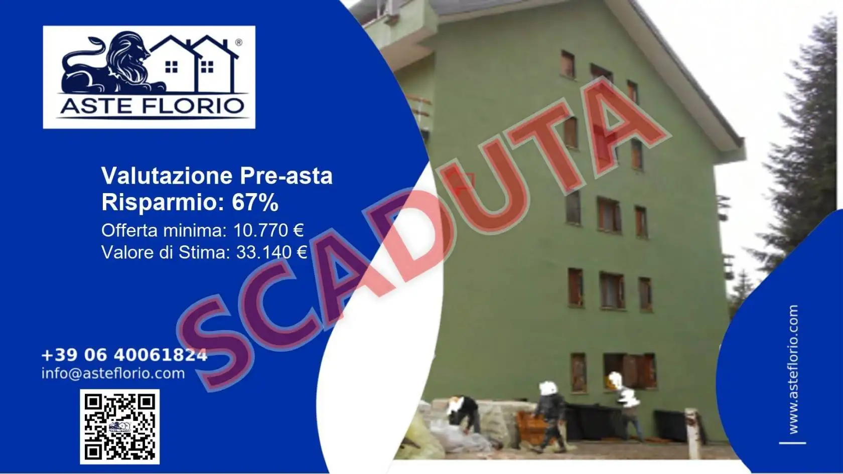 Appartamento in asta a Filettino