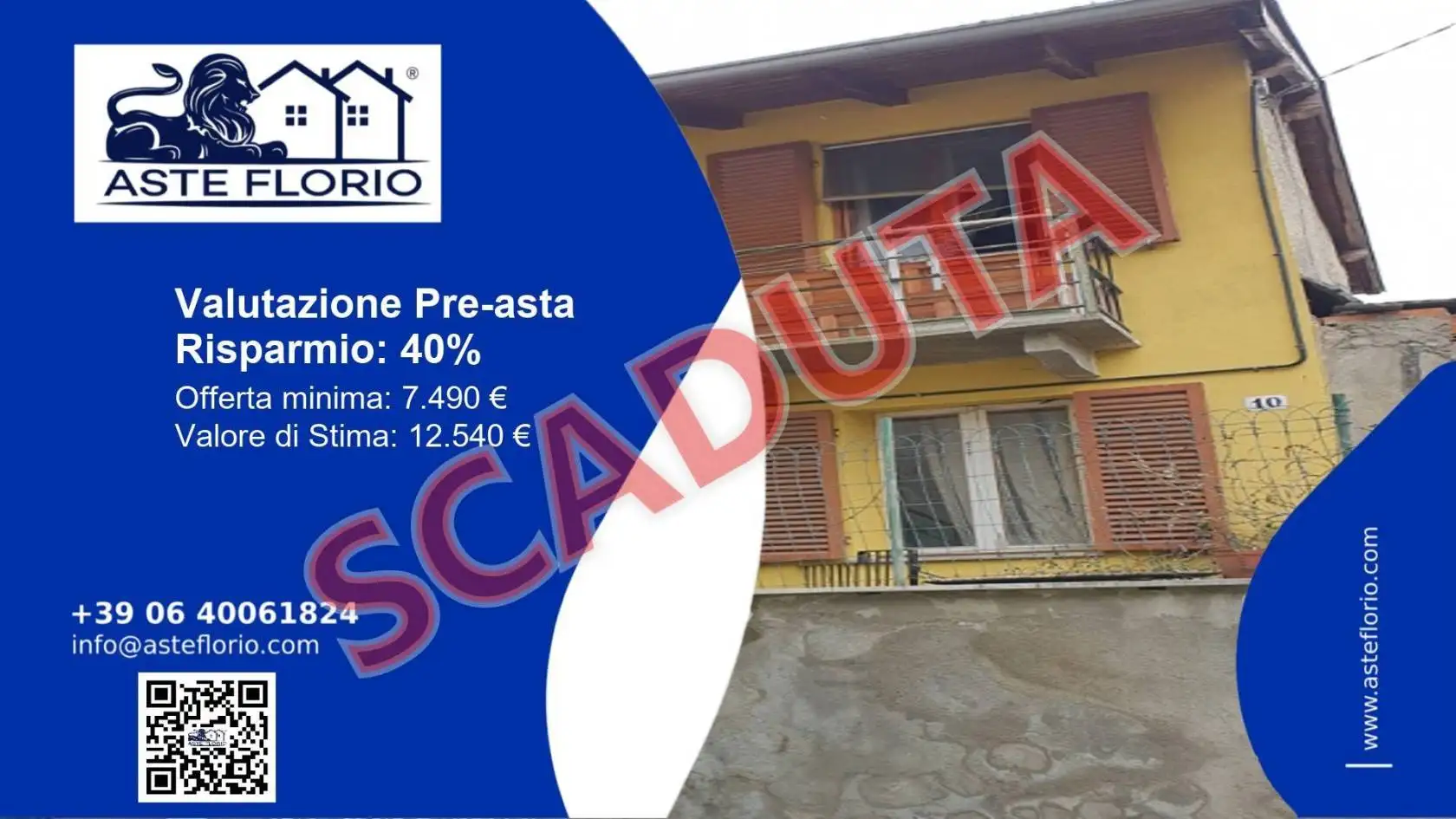 Appartamento in asta a Bussoleno
