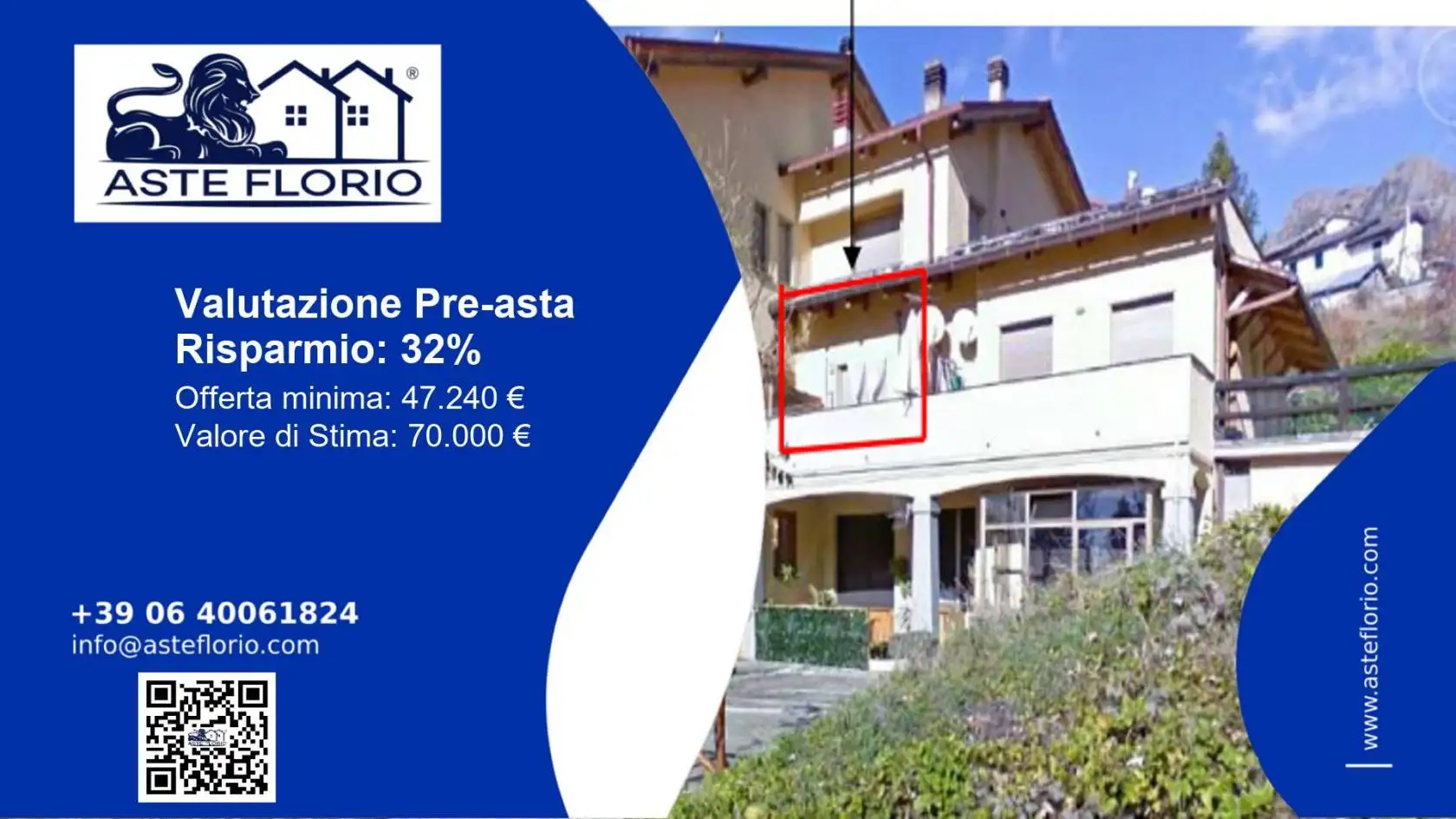 Appartamento in asta a Santo Stefano d'Aveto