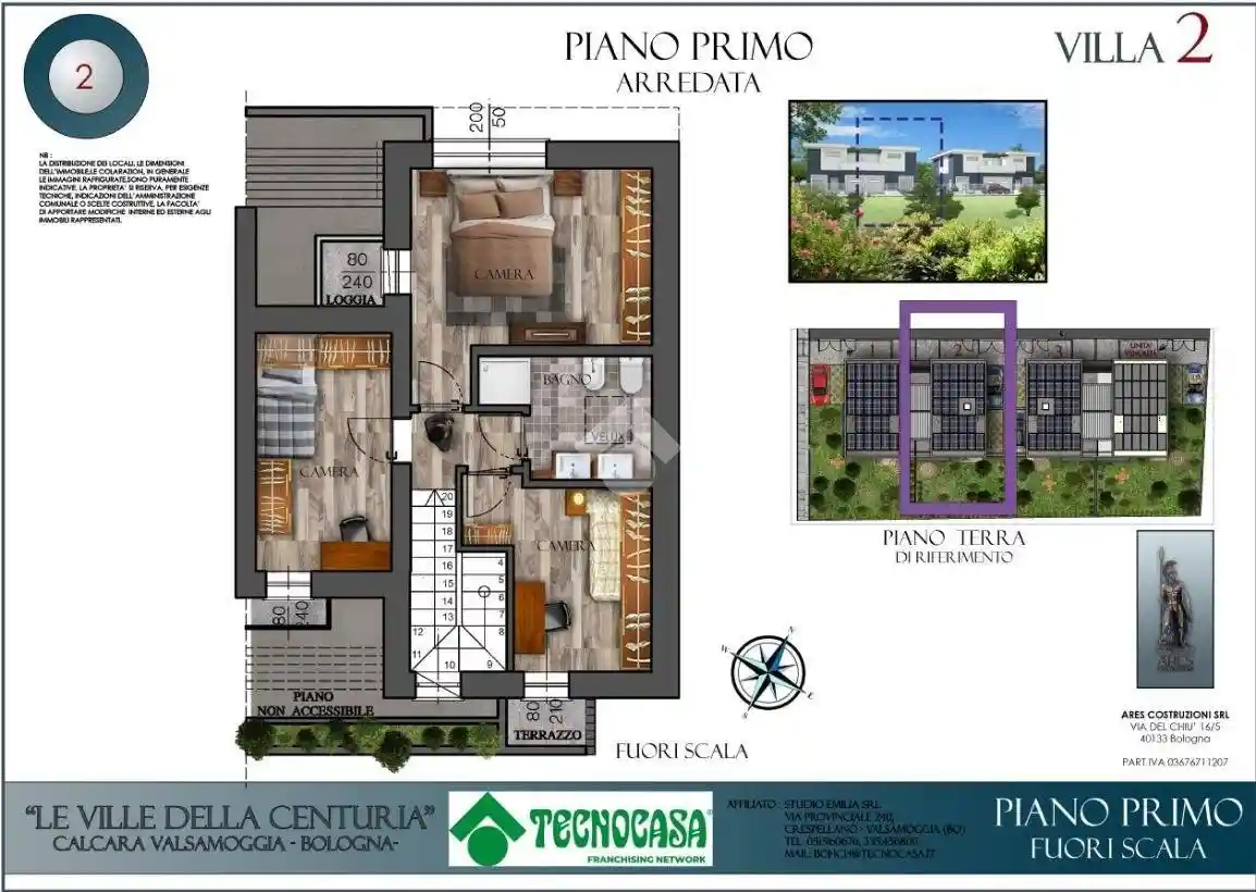 Villa bifamiliare via Alessandro Scorzoni 1, Calcara, Valsamoggia - foto 3