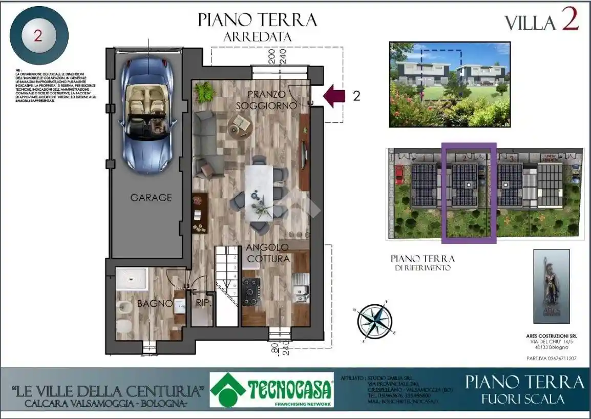 Villa bifamiliare via Alessandro Scorzoni 1, Calcara, Valsamoggia - foto 4