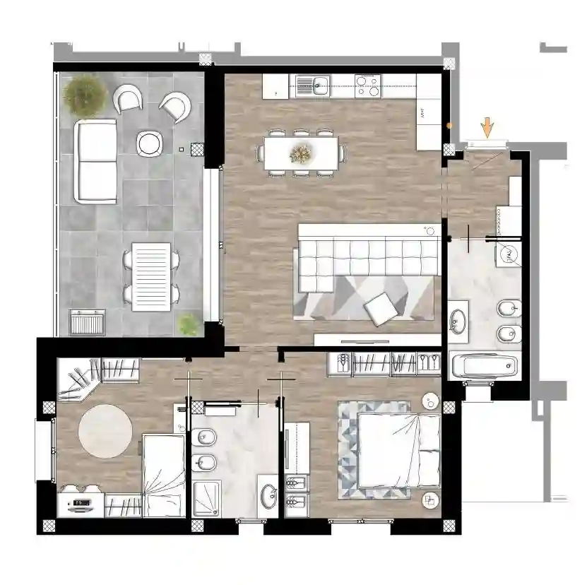 Appartamento - foto 2