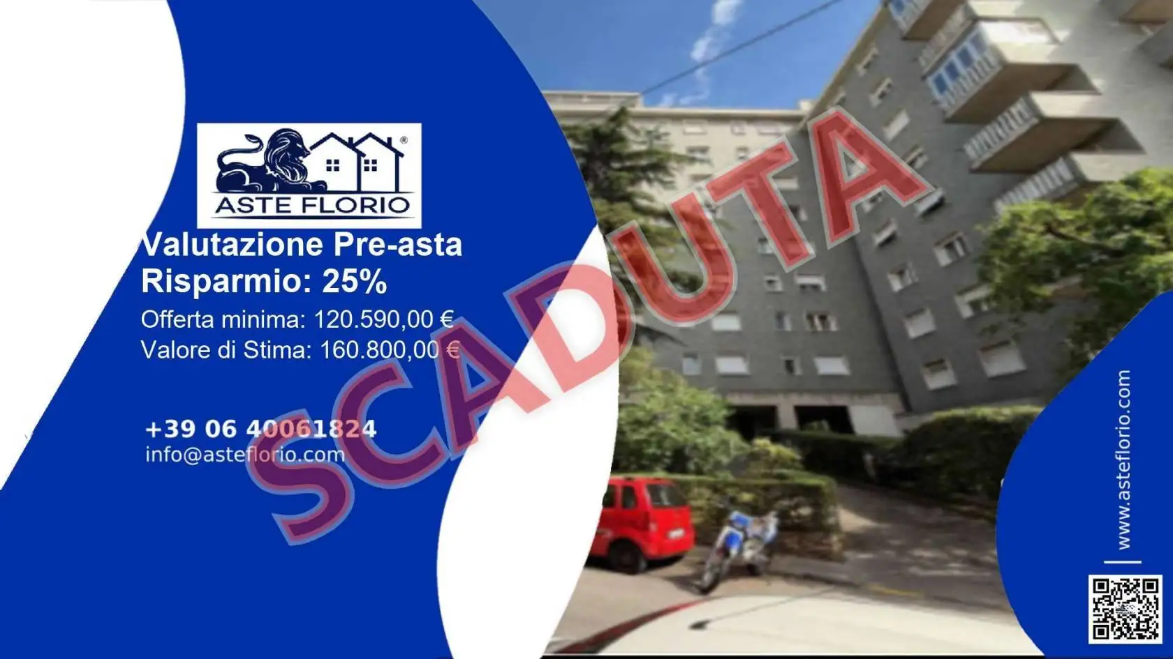 Appartamento in asta a Trieste