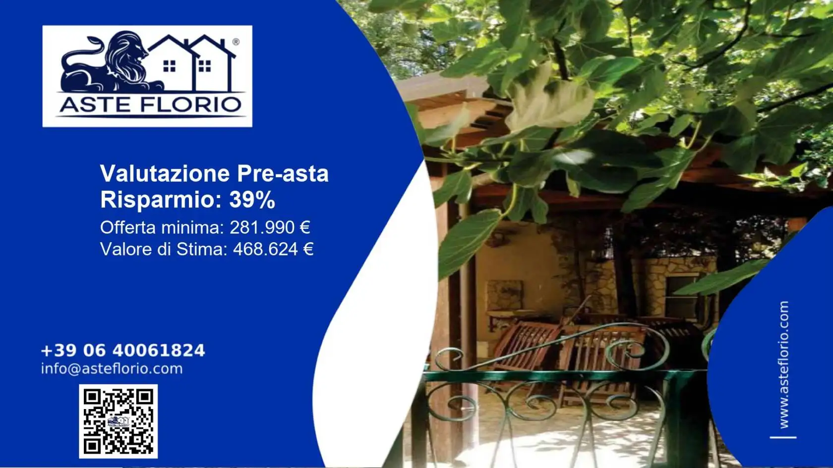 Villa in asta a Monteroduni