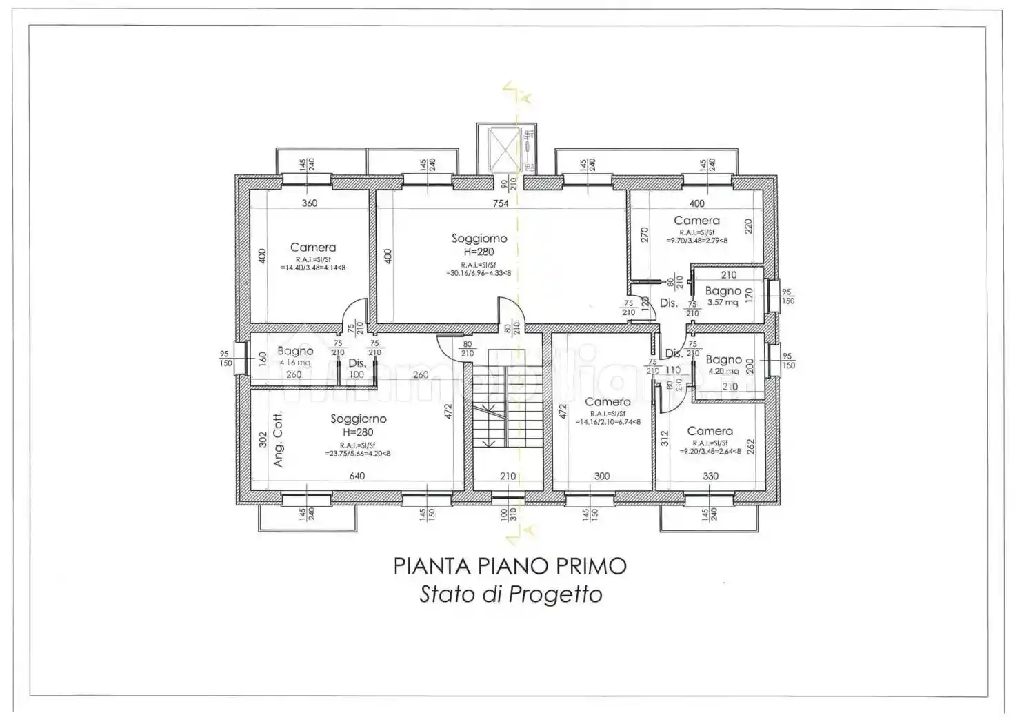 Quadrilocale ottimo stato, primo piano, Santa Rita, Novara - foto 4