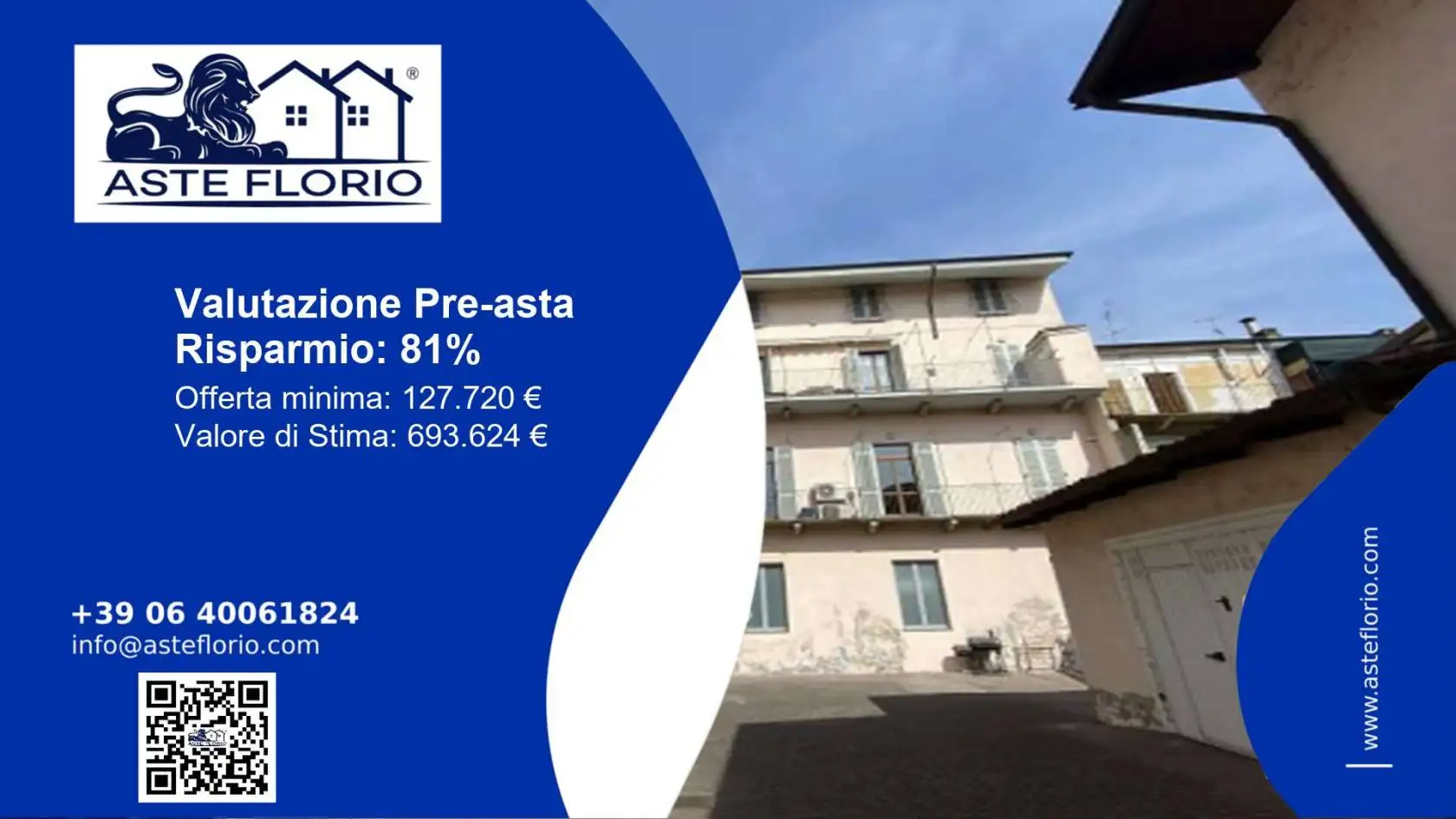 Appartamento in asta a Trino