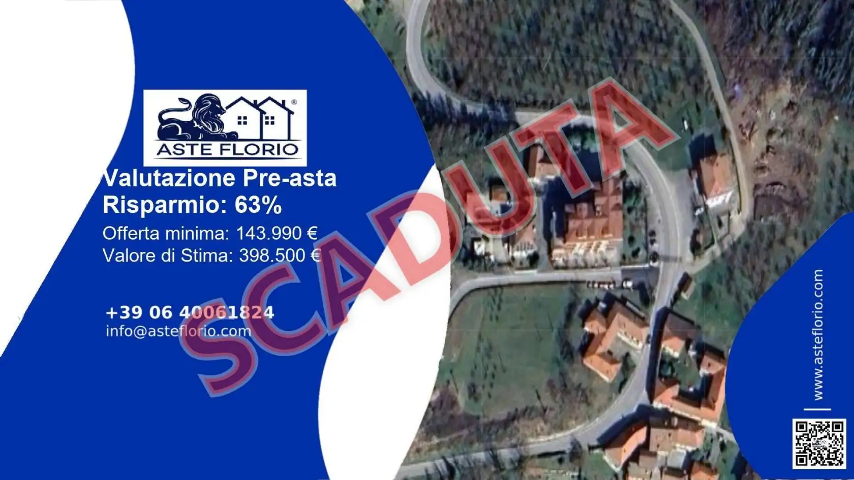 Villa in asta a Torre Bormida