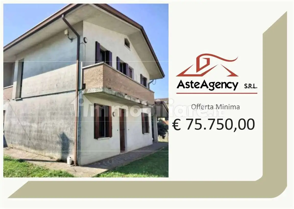 Villetta a schiera in asta a Merlara