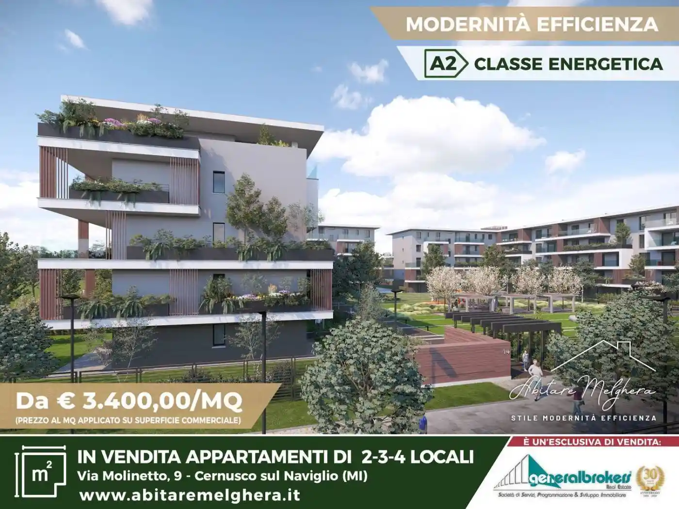 Appartamento in vendita a Cernusco sul Naviglio