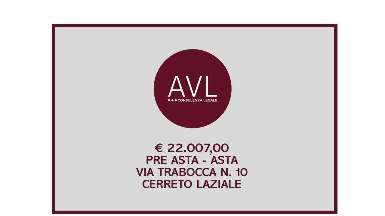 Appartamento in asta a Cerreto Laziale