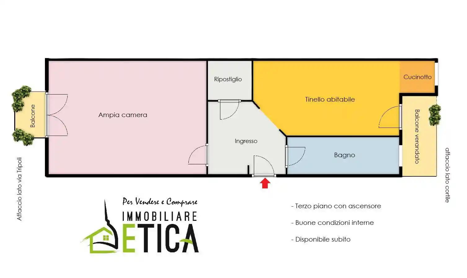 Appartamento in vendita a Torino