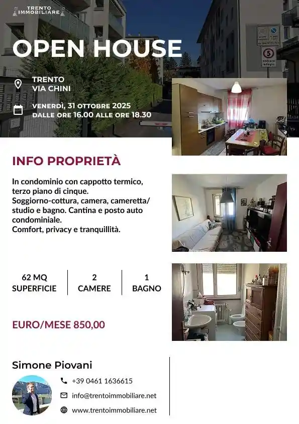 Trilocale via Padre Eusebio Chini, San Bartolomeo, Trento - foto 5