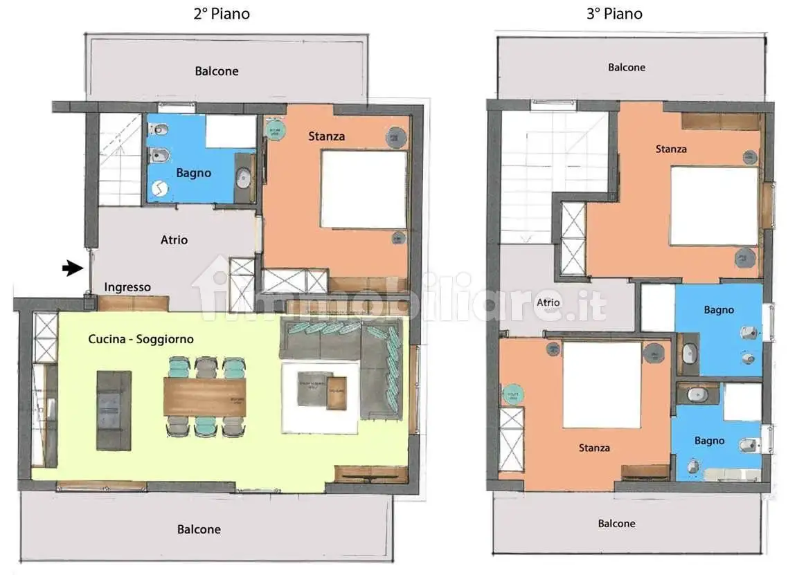 Quadrilocale nuovo, secondo piano, Canazei - foto 2