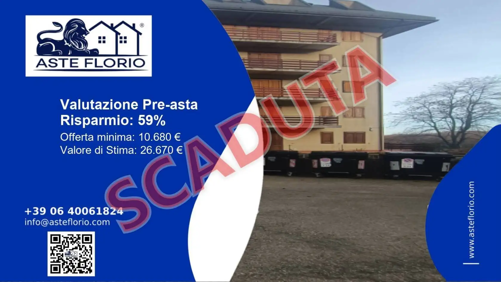 Appartamento in asta a Tizzano Val Parma