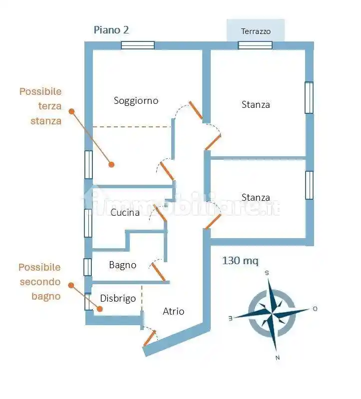 Quadrilocale via Cardinale Giovanni Morone 1, Stazione - Cristo Re, Trento - foto 2