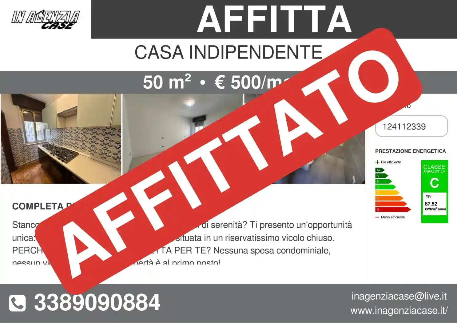 Casa indipendente in affitto a Isorella