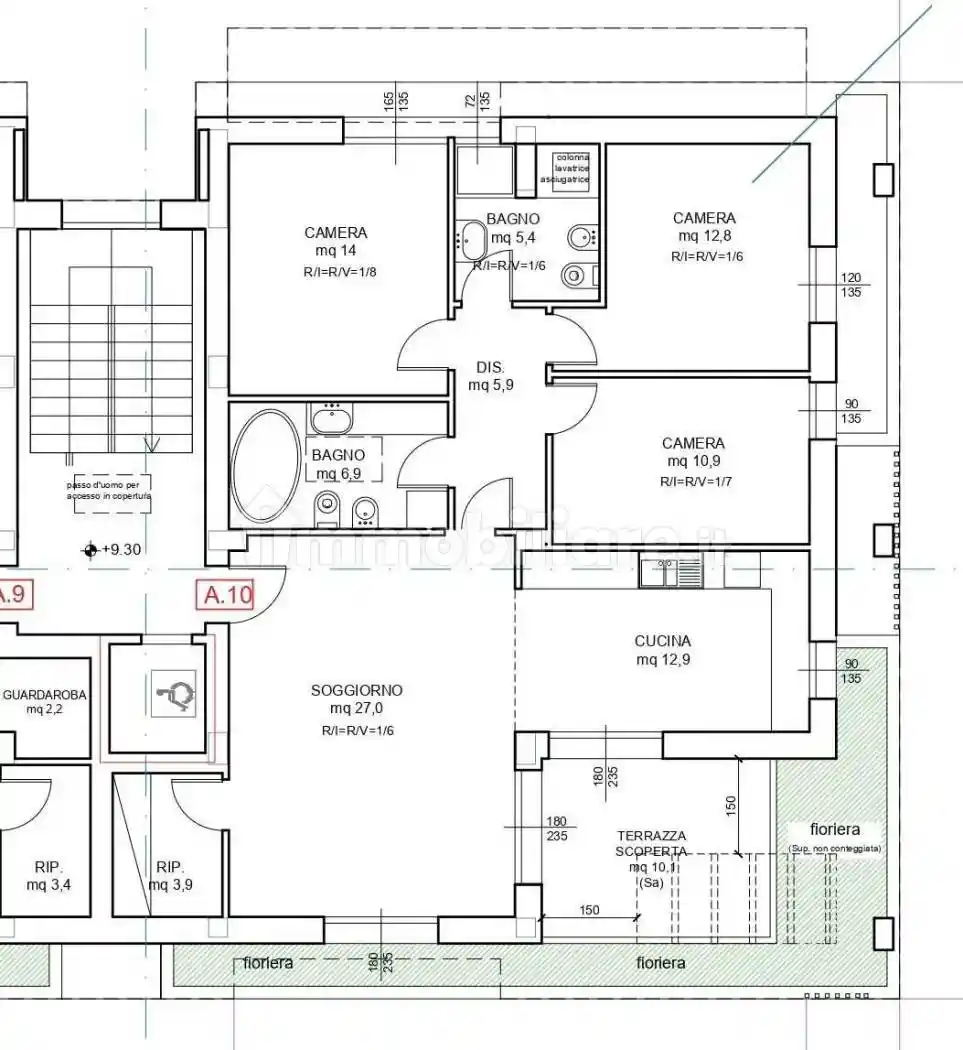 Attico nuovo, 165 m², Torrazzi, Modena - foto 2