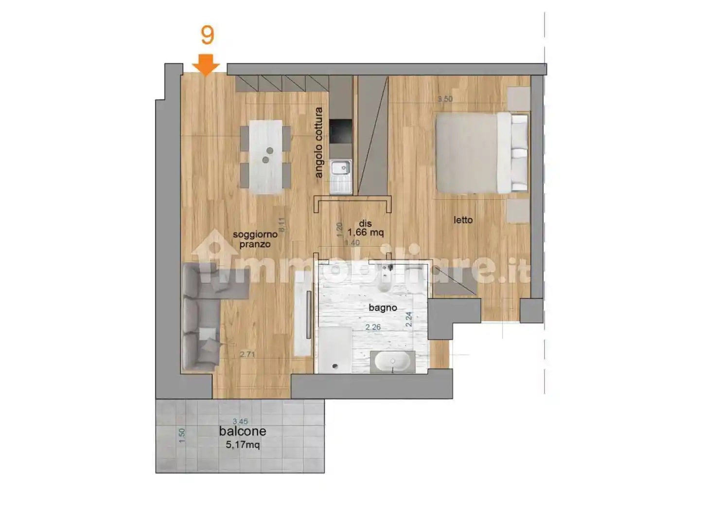 Appartamento in vendita a Reggio Emilia