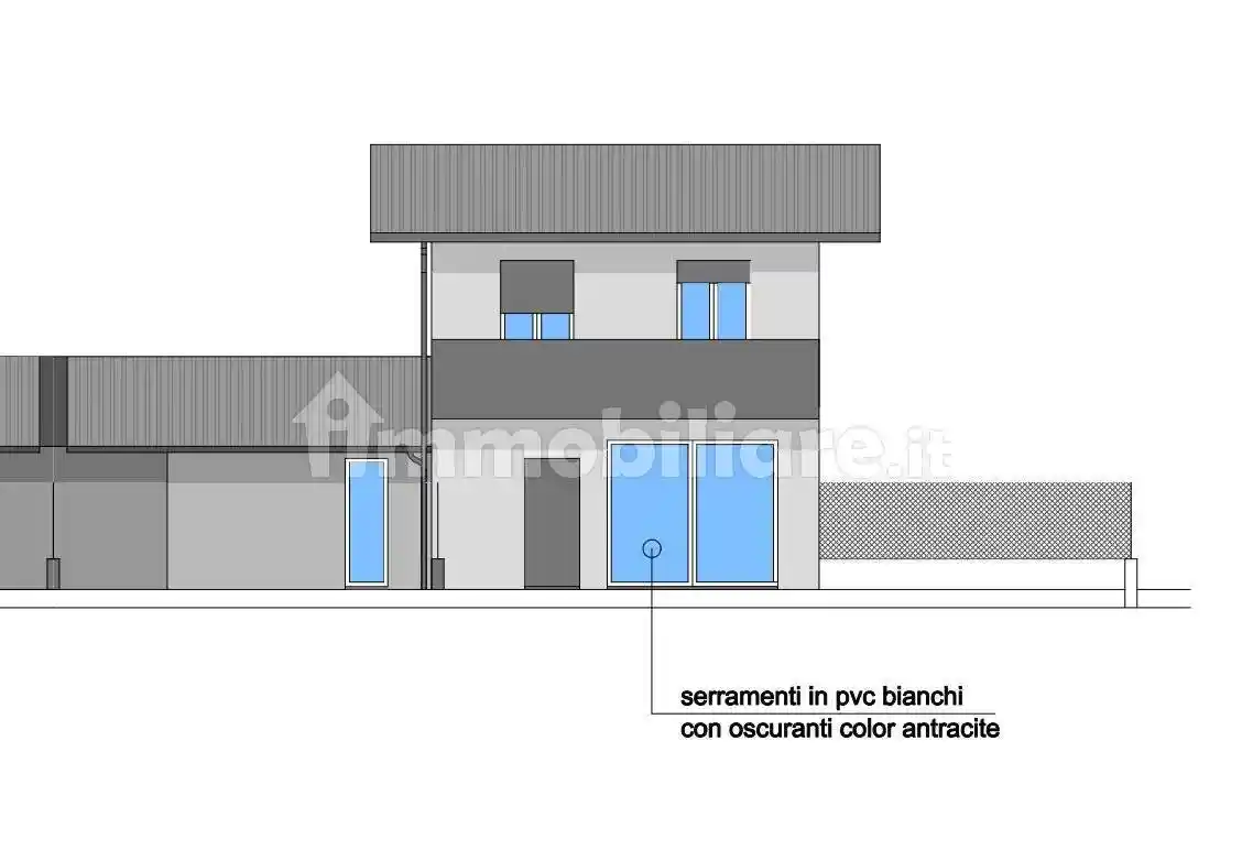 Villa a schiera corso Roma, Beregazzo con Figliaro - foto 2