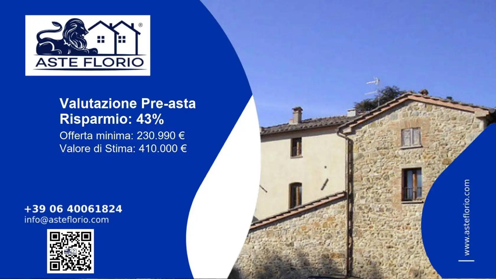 Palazzo - Stabile in asta a Sarteano