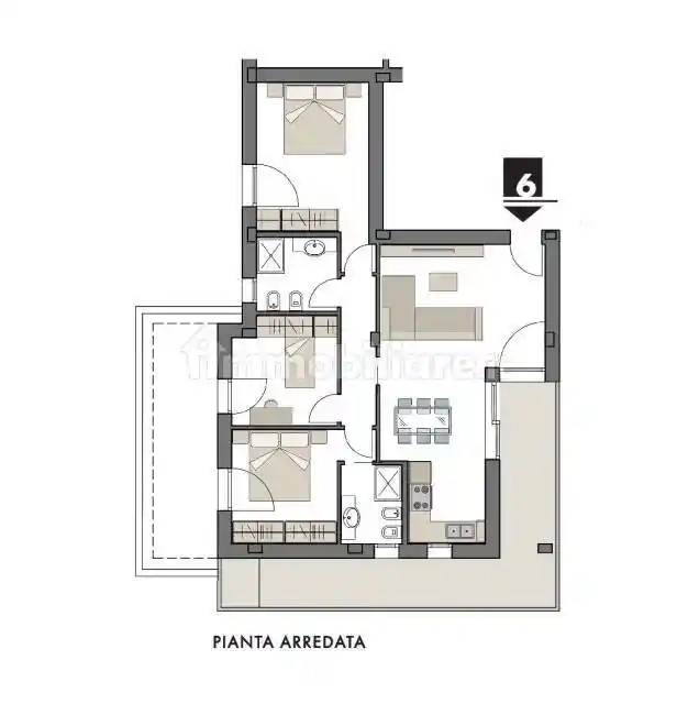 Appartamento via Generale Carlo Alberto Dalla Chiesa, Monteveglio Capoluogo, Valsamoggia - foto 4