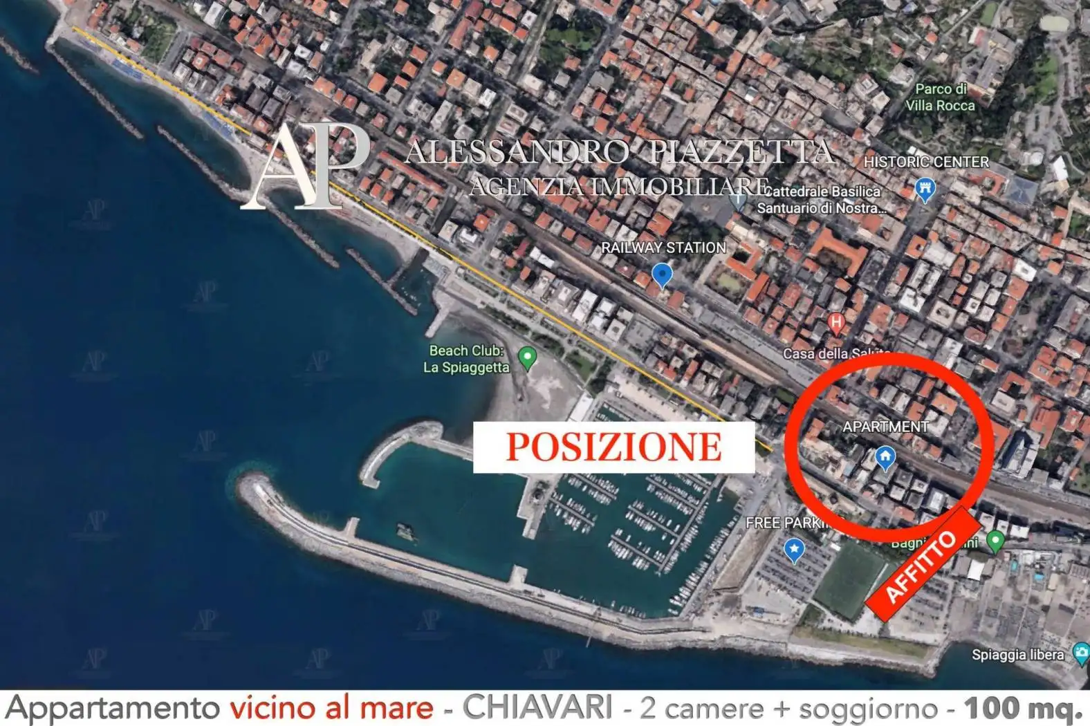 Trilocale buono stato, terzo piano, Centro, Chiavari - foto 5