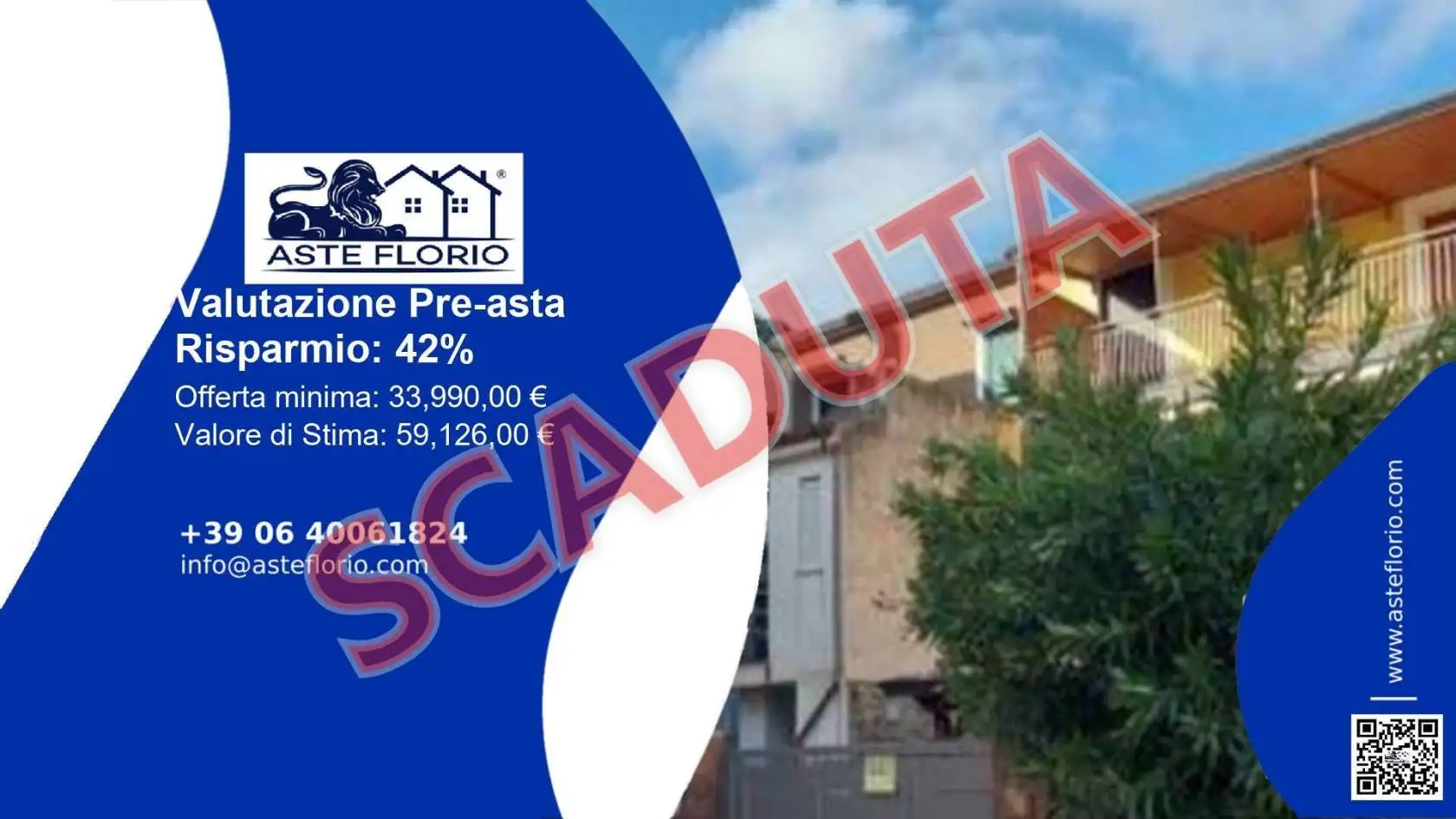 Appartamento in asta a Montecorice