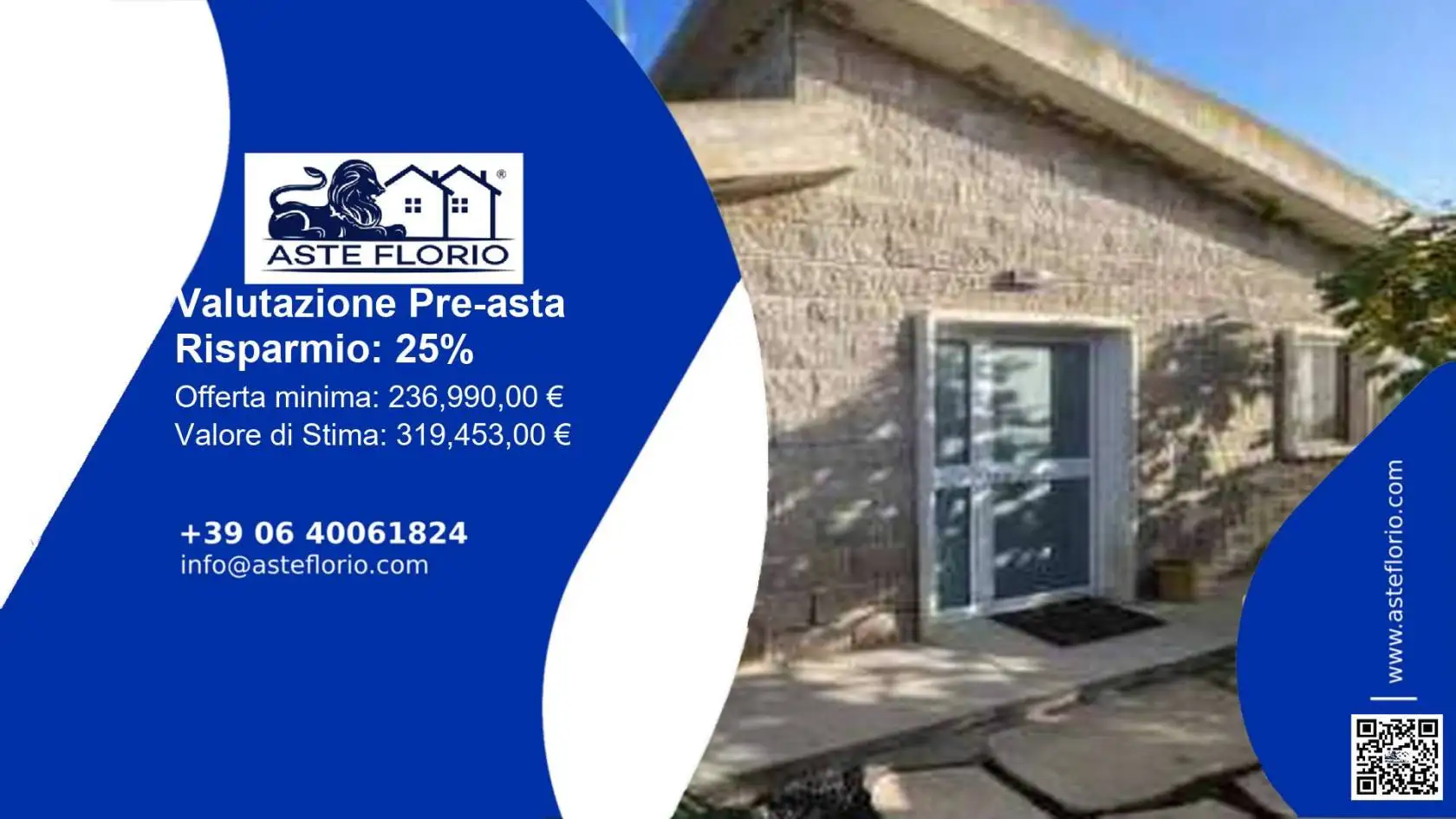 Villa in asta a Siracusa