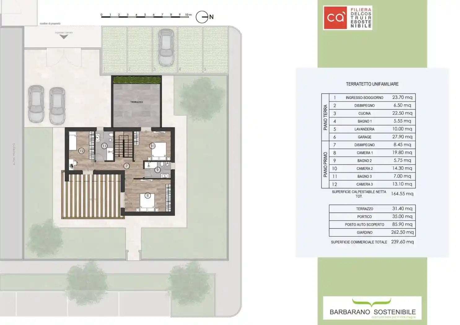 Terratetto unifamiliare 175 m², nuova, Ponte Di Barbarano, Barbarano Mossano - foto 2