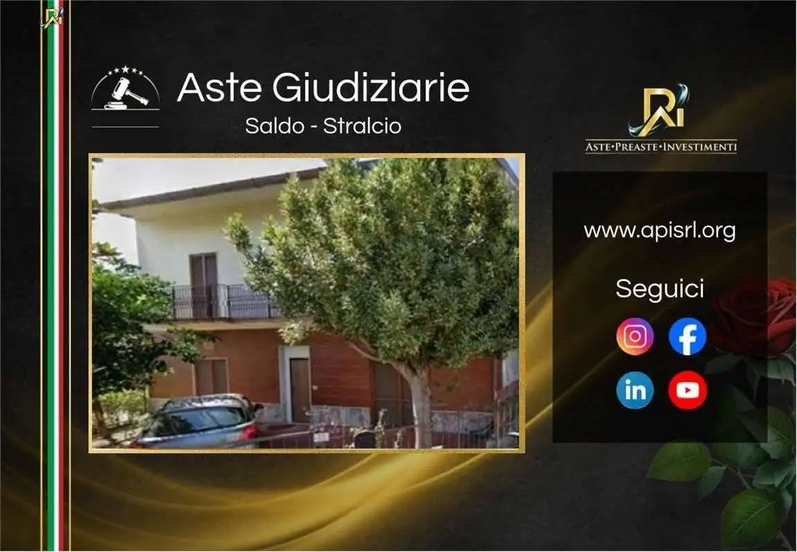 Villa in asta a San Salvatore Telesino