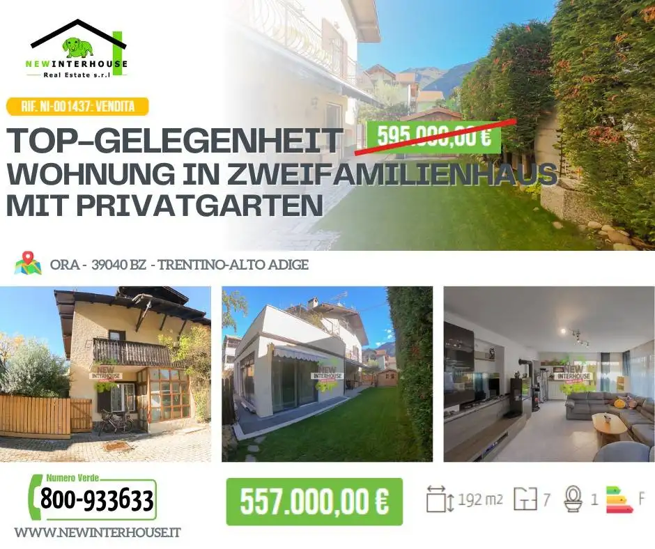 Appartamento in vendita a Ora