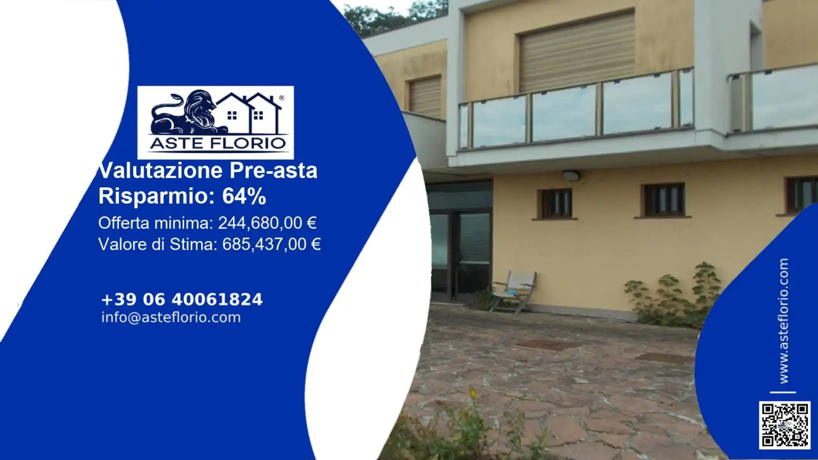 Villa in asta a Tortoreto