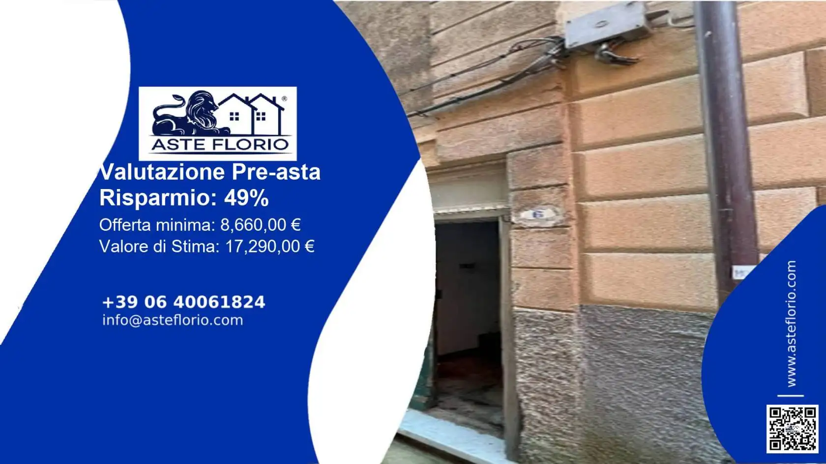 Appartamento in asta a Castiglione Chiavarese