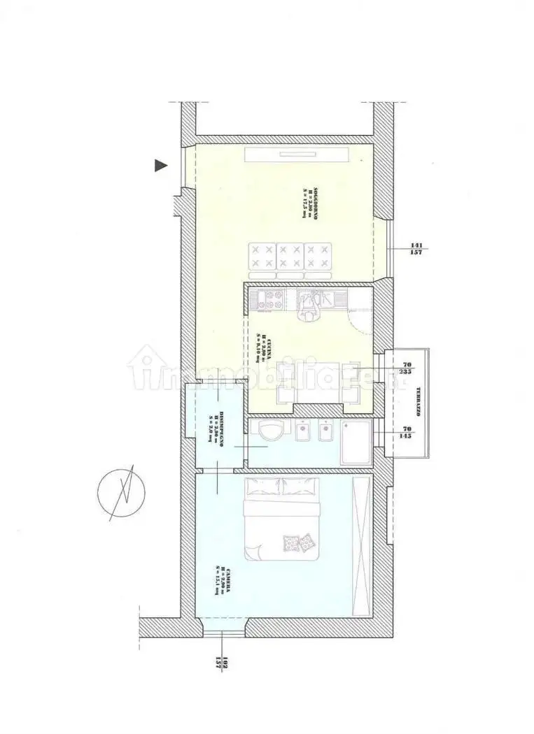 Appartamento in vendita a Livorno