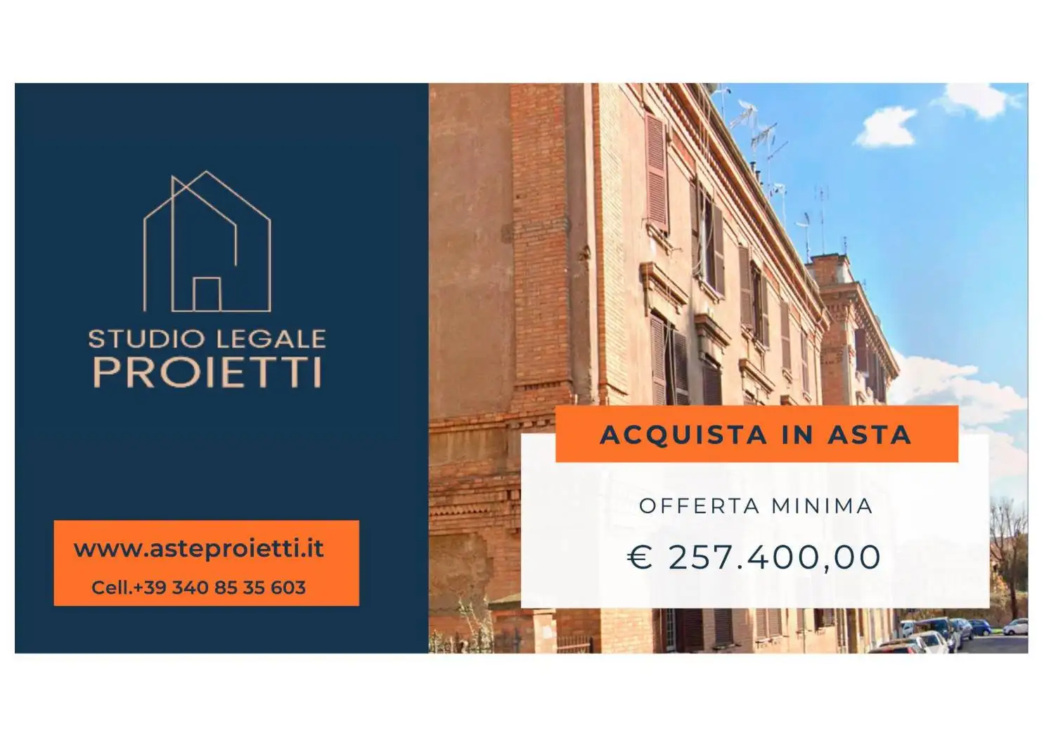 Appartamento in asta a Roma