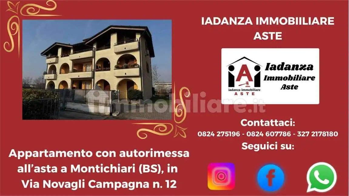 Appartamento in asta a Montichiari