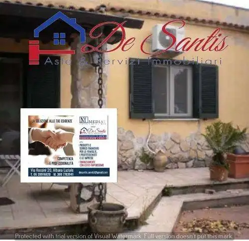 Villa in asta a Velletri